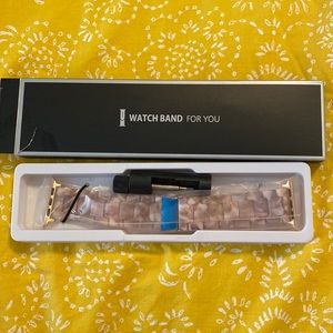 Pink Tortoise Apple Watch Band